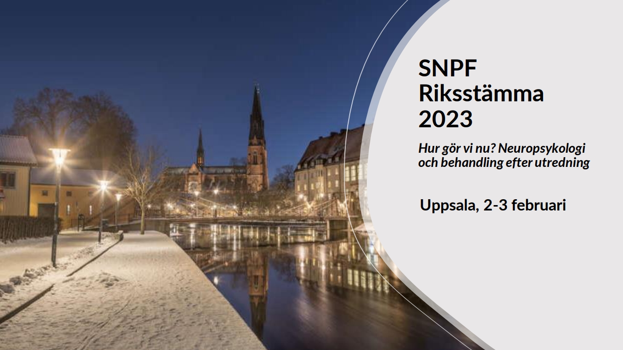 Riksstämman 2023: Och nu då? – Neuropsykologi och behandling